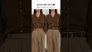 갓성비벨트추천‼ㅣ벨트를 꼭해줘야하는 이유🙋🏻‍♀️ #shorts #ootd