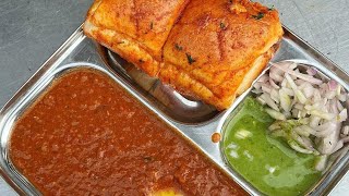 One of the most popular Indian Street Food || Pav Bhaji has a medley of spicy mashed veggies