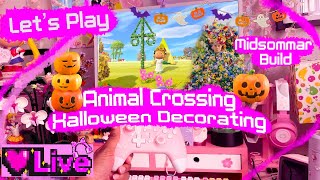 ✨Halloween Building and Chill in Animal Crossing 💕✨