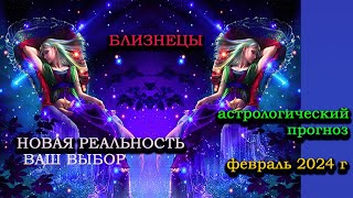 Близнецы гороскоп на февраль 2024 год