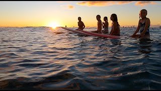 NORTH SHORE GIRLS Longboard Session