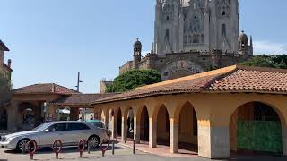 Barcelona church on the Mountain