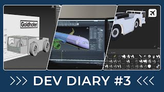 AirportSim | Developers Diary #3 | Modeling & Animating