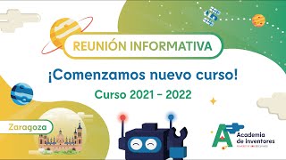 Reunión informativa 2021/2022 - ¡Comenzamos nuevo curso!