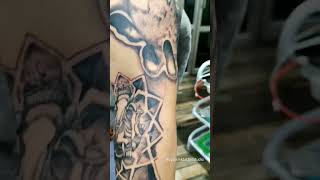 trending shiva tattoo design #shorts #shortvideo #tattoovideo #trending #bholenath #ganesha