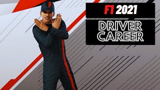 F1 2021 Driver Career MODE F2 race and Creating driver ( F1 cars )