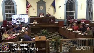 October 28, 2024, City Council Meeting