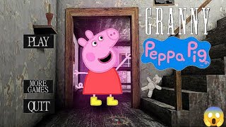 Granny Is Peppa Pig Car Escape 😱 #granny