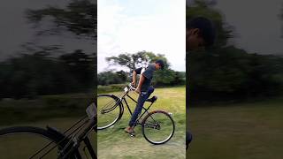 💥 Subscriber give me a challenge 😰 2 stunt ak sath 🔥 🤯 #stunt #challenge #cycle #viral #mtb