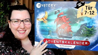 UNBOXING Ravensburger Adventskalender KIDS || Der Piratenschatz || Tag 7 bis 12 - Keine Geschichte?