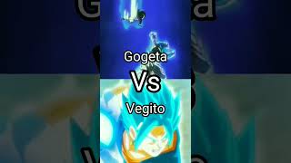 who is stronger gogeta vs vegito #dbz #dbs