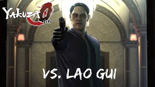 Yakuza 0 - Finale Chapter Boss: Vs Lao Gui  (4K 60FPS)