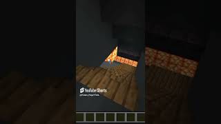 Jumping off my stairs [SHORTENED / FIXED] #minecraft