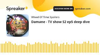 Damane - TV show S2 ep5 deep dive