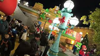 Nintendo Mario Land is still very lively at night.