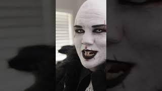 Transforming me from Vampire to Glam #ytshorts #transformed #transformation #makeover #vampire #alt