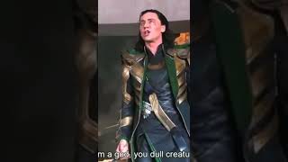 very funny loki fight with hulk