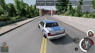 BeamNG Drive Street Stage East Coast USA #rally #beamngdrive #race