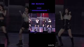 MR Remove l 240822_ITZY_UNTOUCHABLES #mrremoved #shorts @ITZY