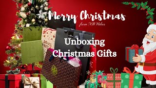 Unwrapping Christmas Gift | LV, GUCCI, Burberry, Coach, Tory Burch | NB Videos