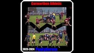 Carmarthen Athletic RFC U15 v Pontyberem RFC U15 (Friendly) 2023-2024