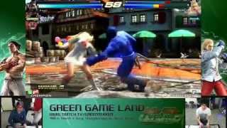 Tekken Tag 2 Unlimited ABC (Devil Jin/Bryan/Jin/A. King) vs AEK (Steve/Feng/Marduk/Heihachi)