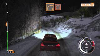 Sebastien Loeb Rally EVO gameplay walkthrough Part 3 -Monte Carlo Faye Vitrolles with Ford Escort RS