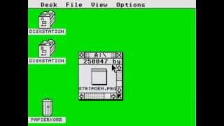 Atari ST boot to desktop