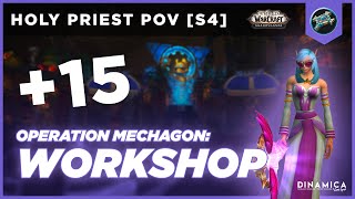 [S4] Workshop +15 - M+ Holy Priest POV ★ SHADOWLANDS