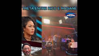 TRETA ENTRE RICO MELQUÍADES E ROSIANE PINHEIRO NA GRAVAÇÃO DO PROGRAMA DO FARO🔥🔥