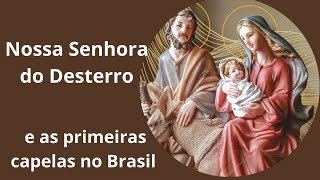 Nossa Senhora do Desterro nos remete a Virgem Maria com José e seu filho Jesus fugindo para o Egito