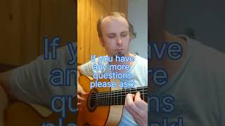 Online Flamenco guitar lessons in English language #shorts