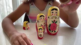 Matryoshka dolls and LOL | What's inside the Matryoshka dolls?