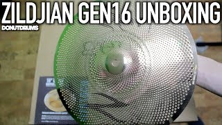 Zildjian Gen16 Cymbals Unboxing - 12" Splash 16" China (DonutDrums)