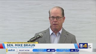 Braun speaks on election results, plan for transition into governor role