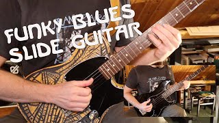 FUNKY ELECTRIC SLIDE BLUES GUITAR