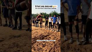 Long Jump 🔥💥 15 Feet  #athlete #explore #physicaltraining #gandhinagar