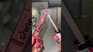 New Essence Lipgloss Dazzling Apricot🧡#drogerieneuheiten #lipgloss #essencecosmetics #essence #dm