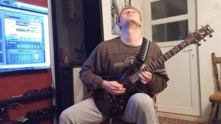 Dream Theater - Under A Glass Moon solo (cover)