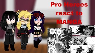 Pro Heroes react to manga // GC // 1/? // Smol Yeager