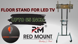 Red mount xolo led tv floor stand for 80 inch led tv #ledtv #floorstanding #tvstand #tv #tvstand