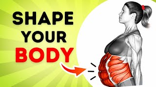 SHAPE YOUR UPPER BODY FOR GOOD | DO IT TO LOSE STUBBORN BELLY FAT ➜ 14 DAYS WORKOUT