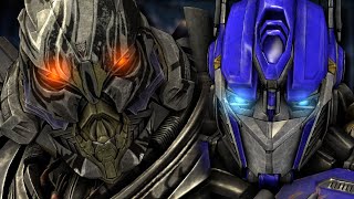 SFM - Optimus Prime Vs Starscream! Transformers DOTM Fight Scene Animation!