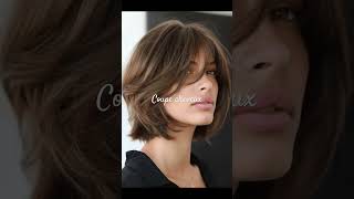 Coupe cheveux tendance #tendance #hairstyle #beach #beauty #balayage #coupe