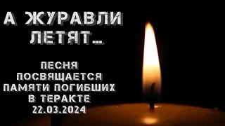 Максим Соколов - А журавли летят… | ПАМЯТИ ПОГИБШИХ В ТЕРАКТЕ 22.03.2024