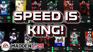 ADD SPEED TO YOUR TEAM!! - Madden 25 Tips!