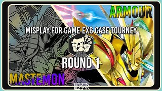 Mastemon vs Vaccine Armour [EX6 Misplay For Game Case Tournament July 2024] Match Commentary Round 1