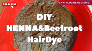 Home made Henna and Beetroot Hair dye| Finest hair color| Zaki Nagar #zakinagar #desi #farm#food