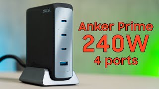 Affordable & powerful! Anker Prime 240W GaN charger review!