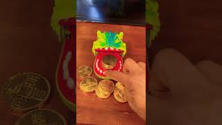 extreme crazy Dinosaur with gold coins #shortsvideo #youtubeshorts #viral #love #shortsviral #shorts